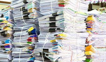 Por qué el exceso de documentos está impidiendo el crecimiento del negocio