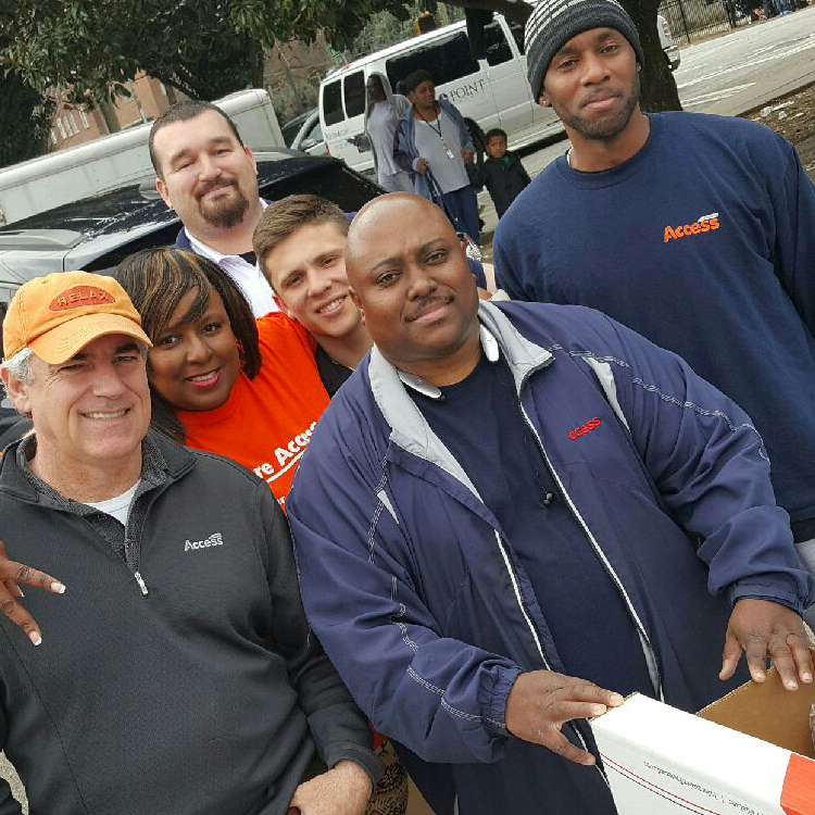 Team Atlanta Helps the Homeless