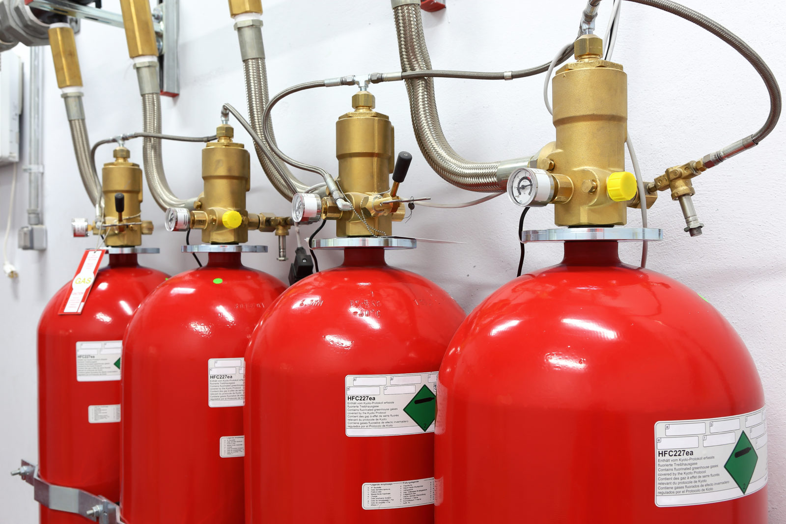 fire suppression for data protection