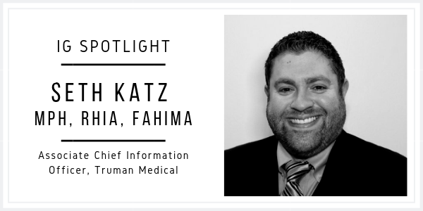 Information Governance Spotlight: Seth Katz – Truman Medical Centers
