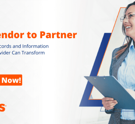 eBook: From Vendor to Partner: How the Right Records and Information Management Provider Can Transform Your Program
