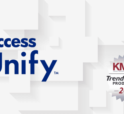 Access Unify Named Trend-Setting Product by KMWorld Magazine for Second Consecutive Year