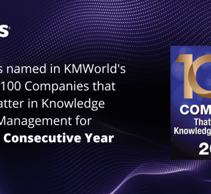 Access Recognized by KMWorld as One of the 100 Companies that Matter in Knowledge Management for Second Consecutive Year
