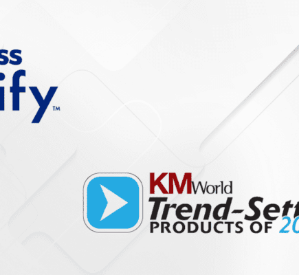 Access Unify Named Trend-Setting Product by KMWorld Magazine for Third Consecutive Year