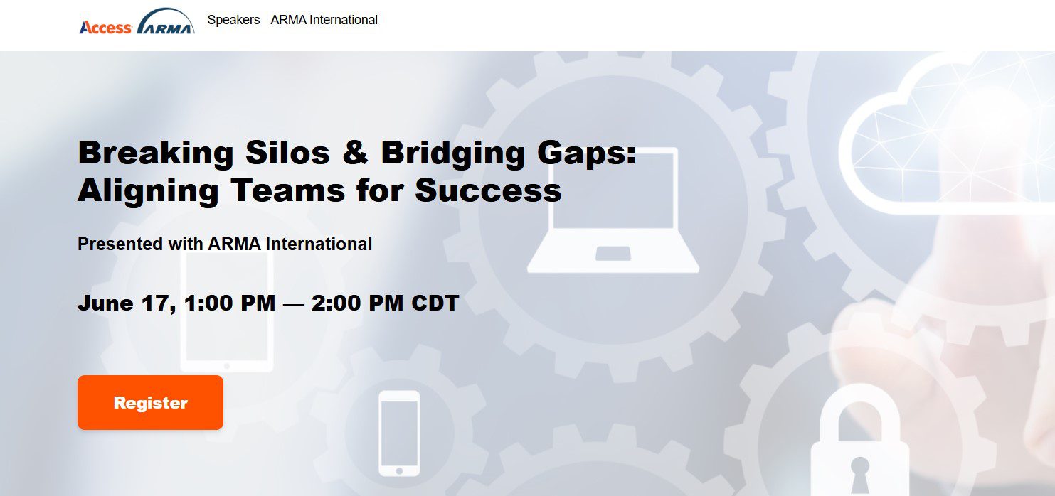 6/17 Breaking Silos & Bridging Gaps: Aligning Teams for Success