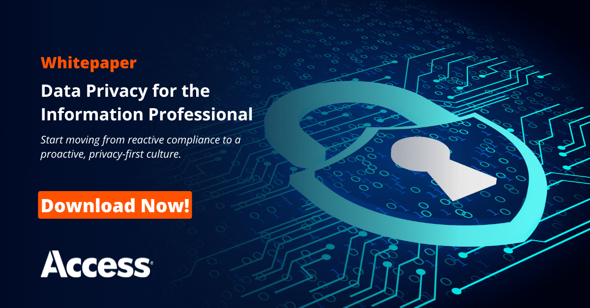 Whitepaper: Data Privacy for the Information Professional 2